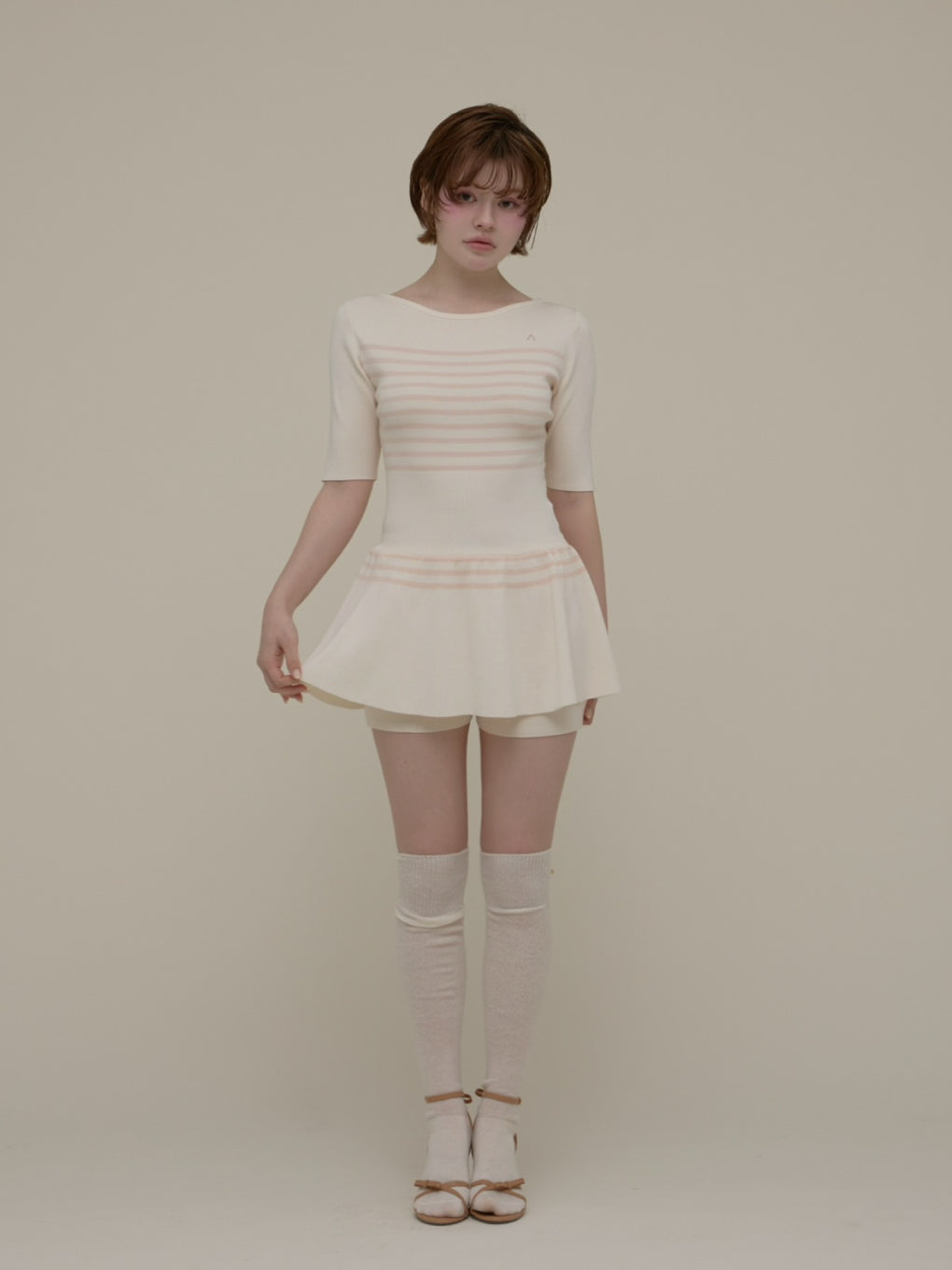 ANDMARY】baby knit knee high sox