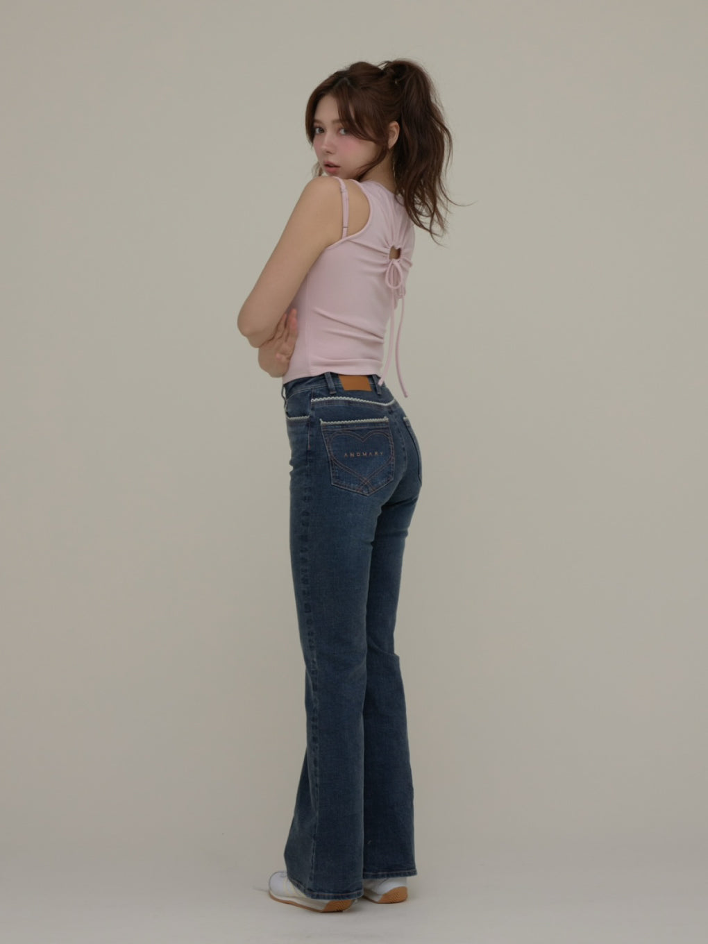 ANDMARY】Heart point tops