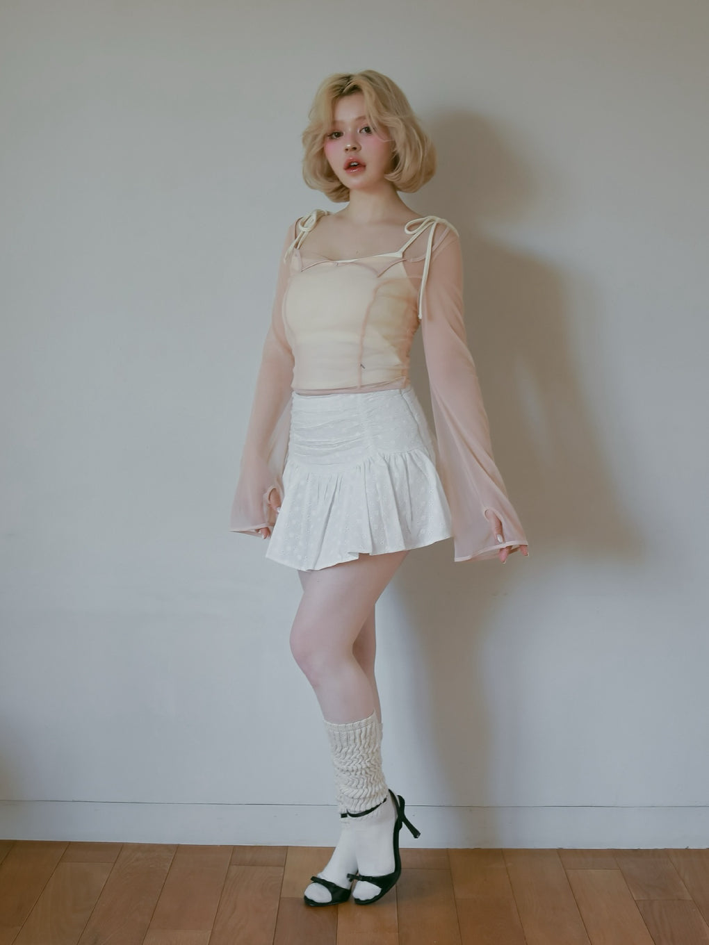 ANDMARY】Roy tulle set tops