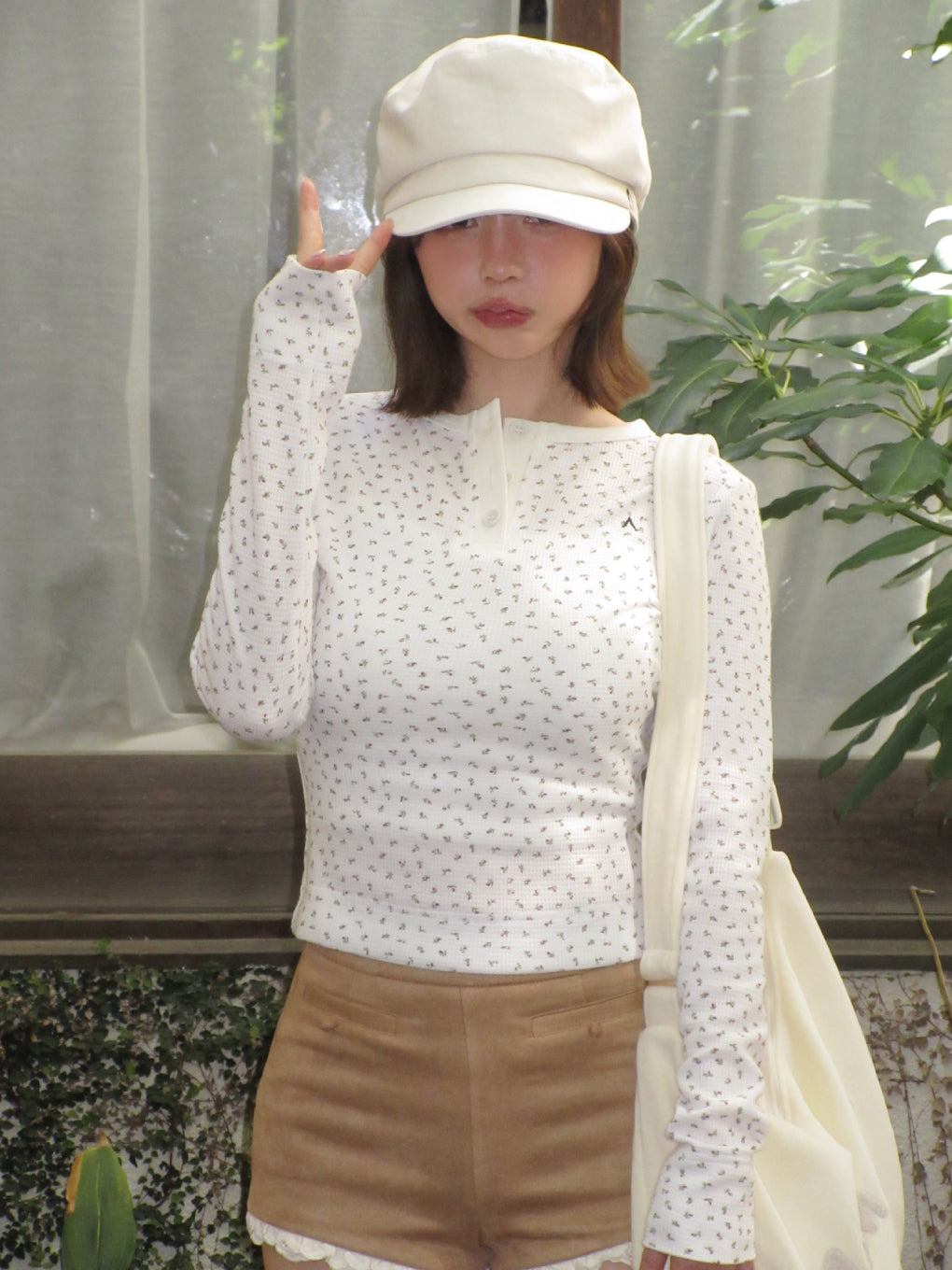Waffle flower tops
