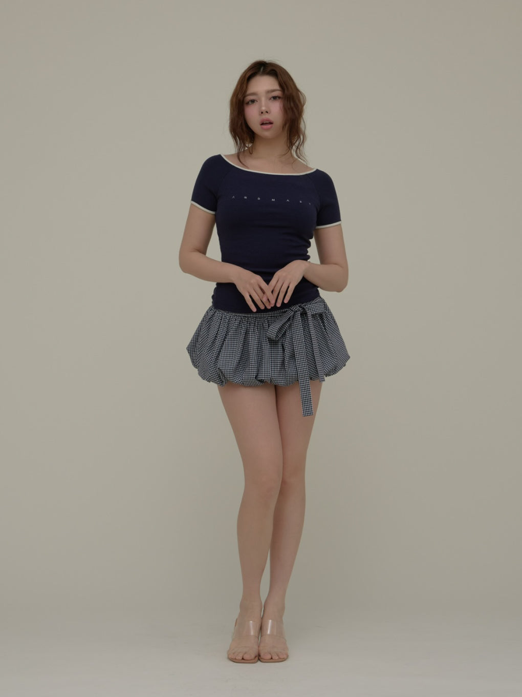 Posey balloon mini skirt