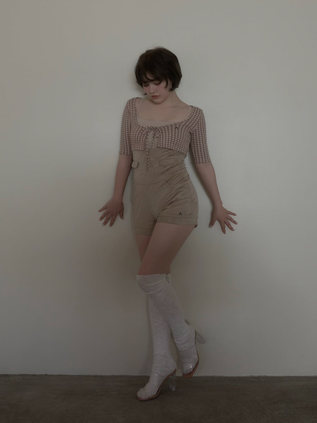 Ava gingham check tops