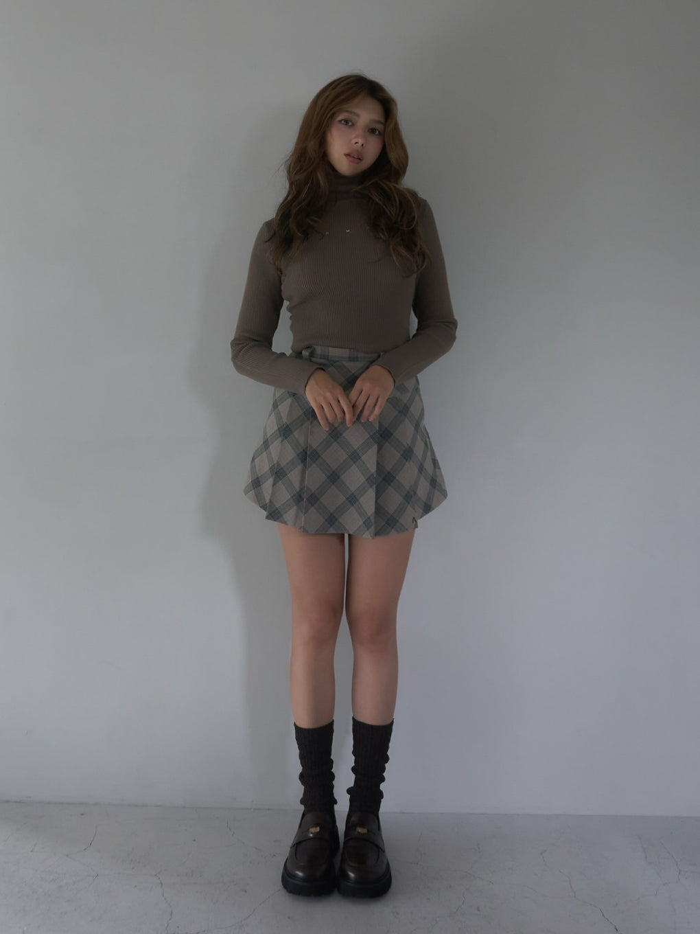 Mary turtle knit tops