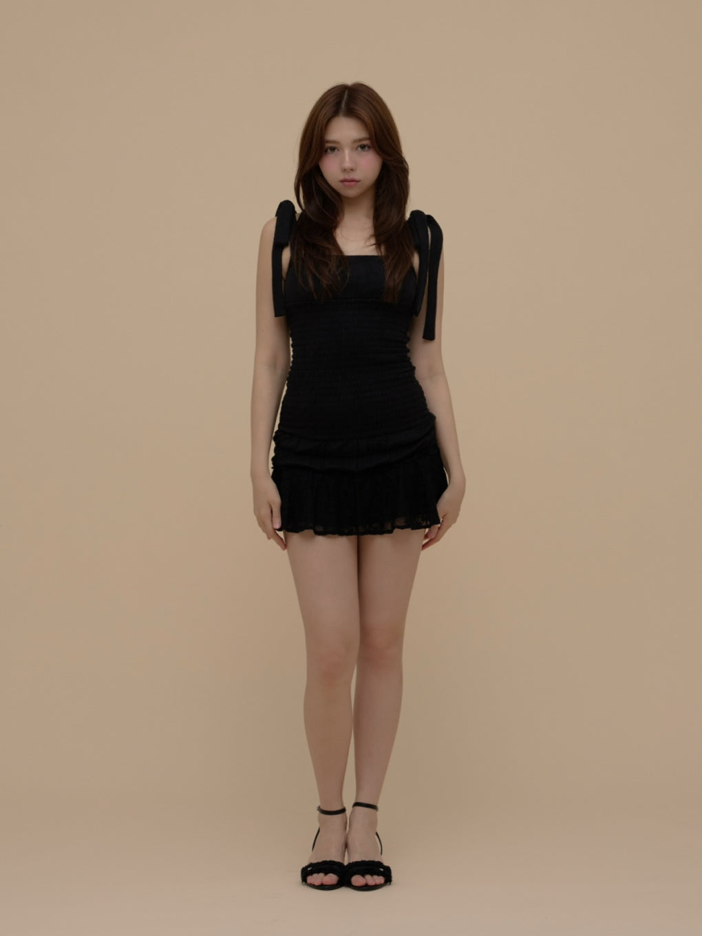 Natalie frill mule low