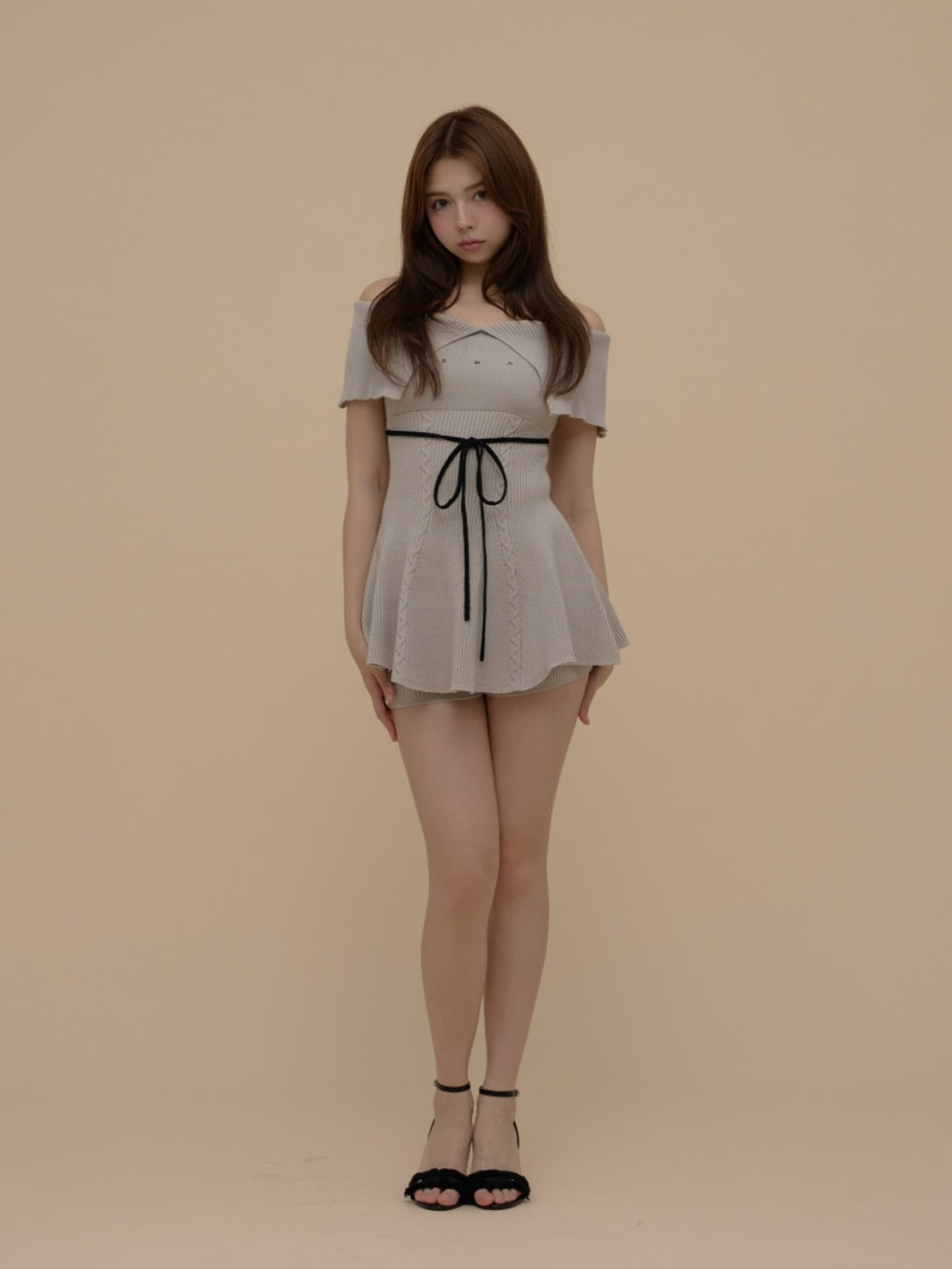 ANDMARY】Natalie frill mule high