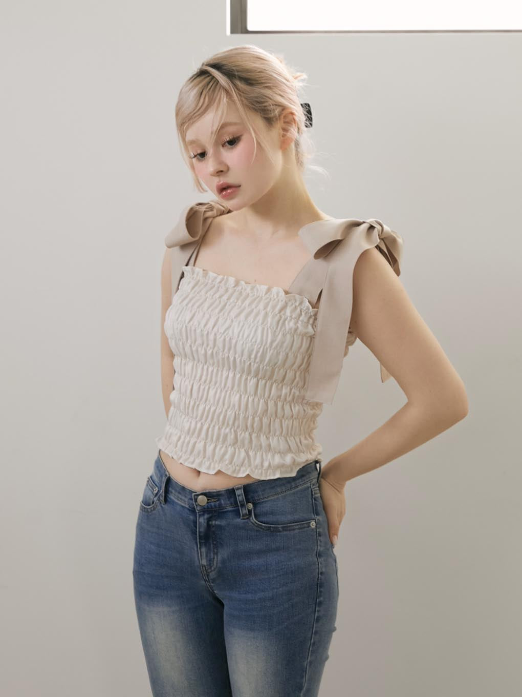 May shirring tops