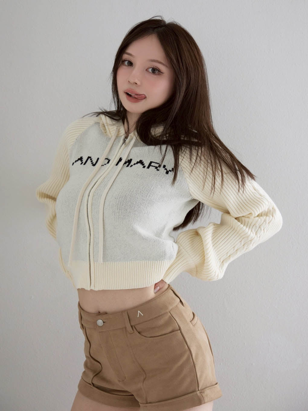 Jeniffer knit hoodie set