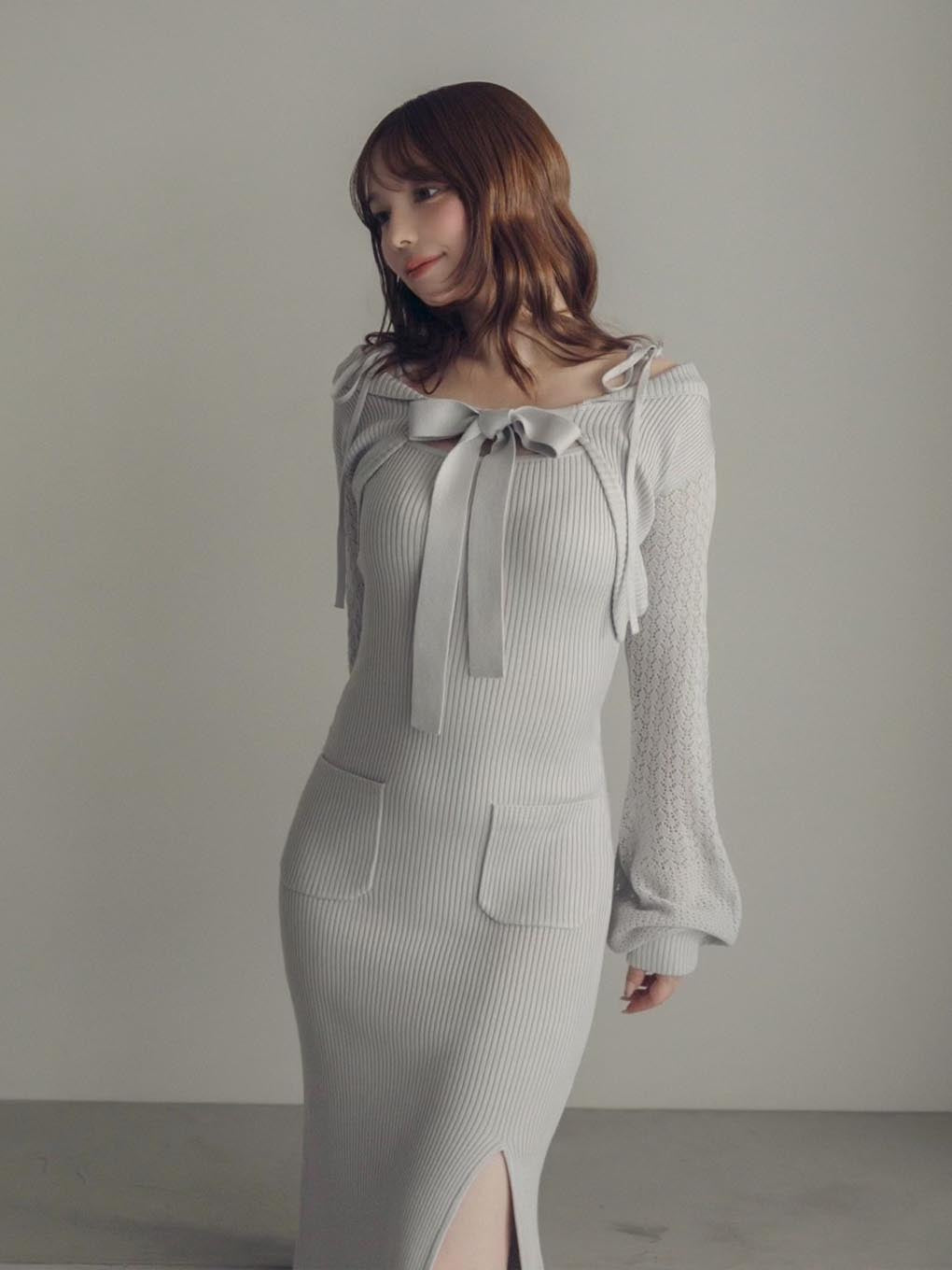 Isili Crochet Maxi Dress Melon (Exclusive) - Final Sale