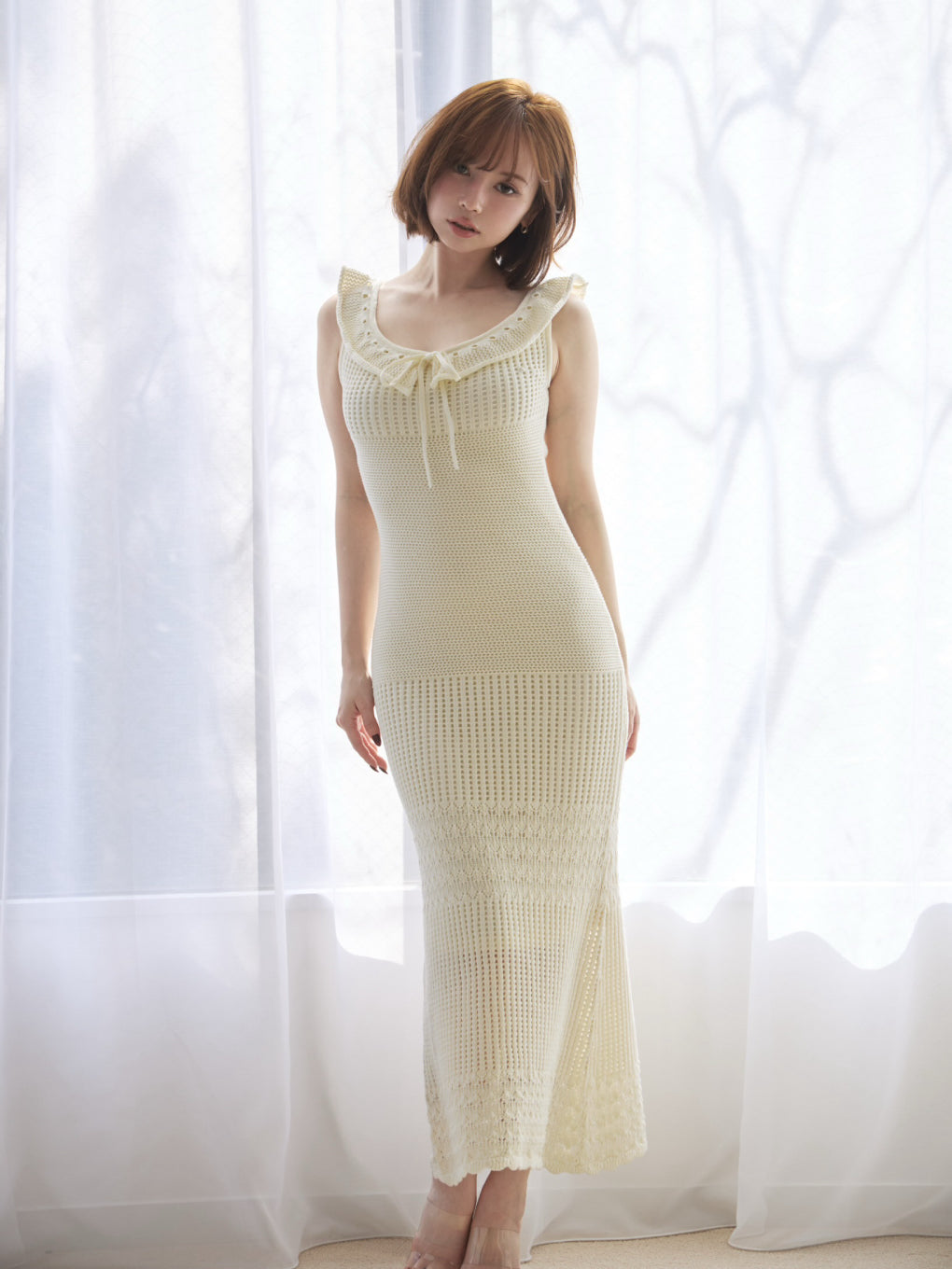 即日発送Lily knit long dress andmary ANDMARY】Lily knit long dress