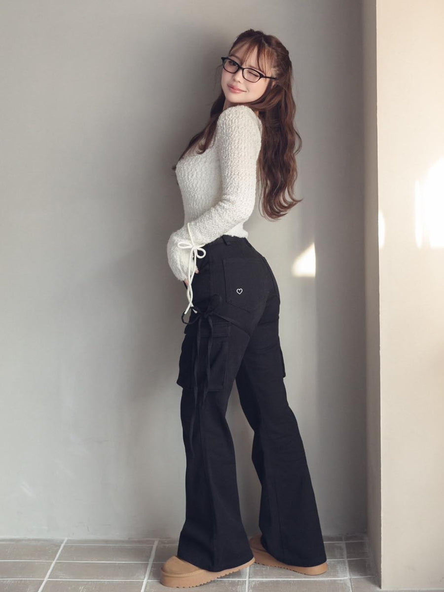 ANDMARY】Heart point cargo pants
