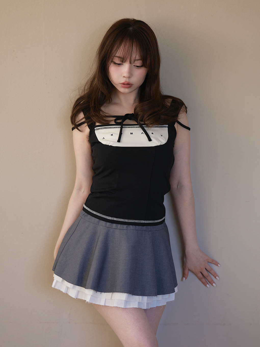 T-ポイント5倍】 ANDMARY】Alison frill tops トップス - トップス