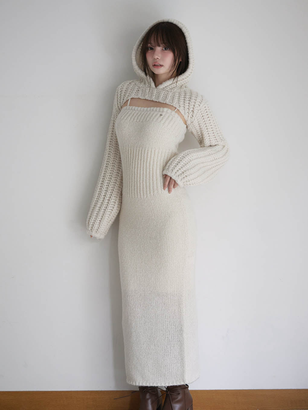 Leo hoodie set dress
