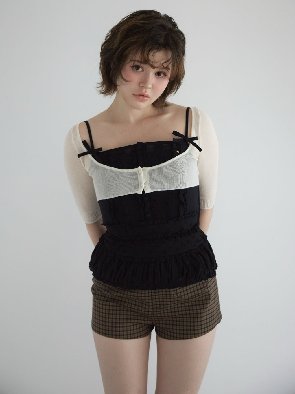 Milly frill set tops