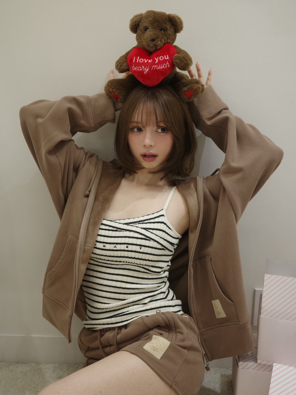 bebe loose hoodie