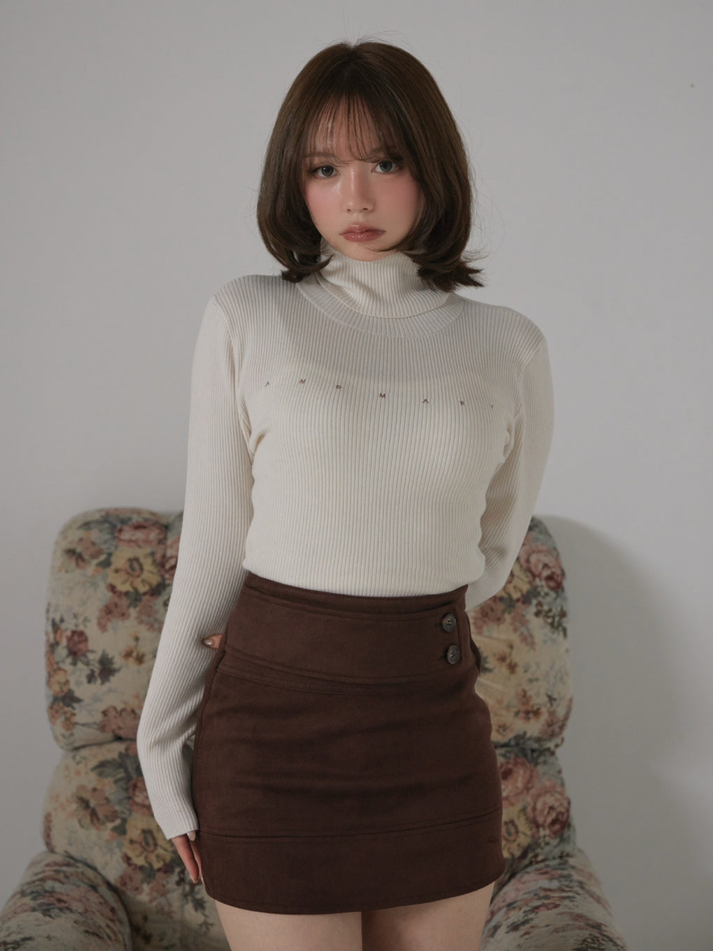 Mary turtle knit tops