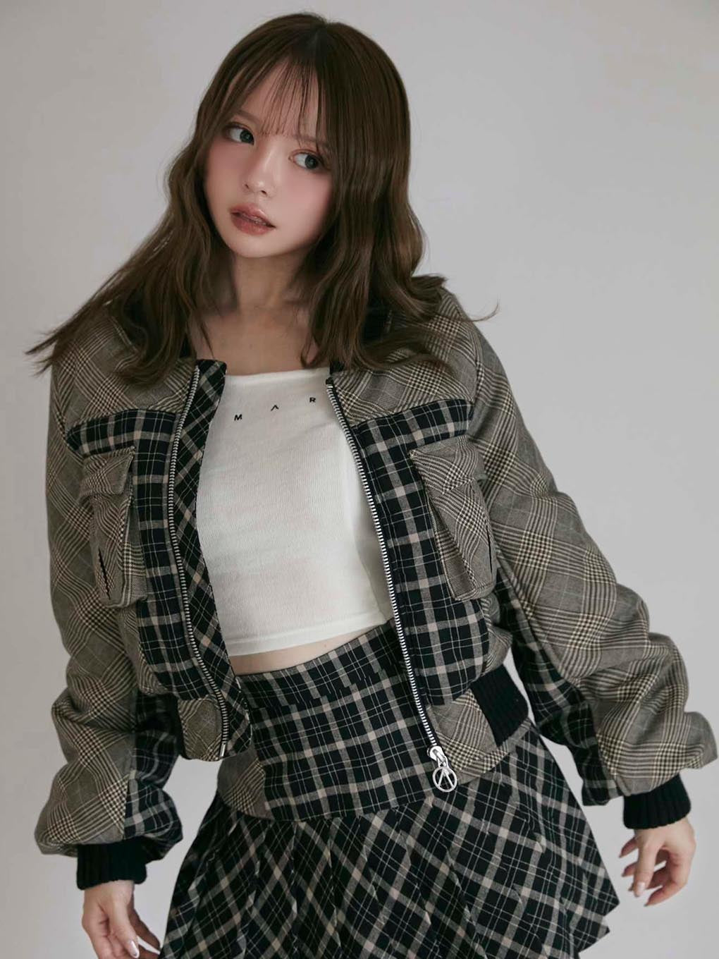 Coco check jacket