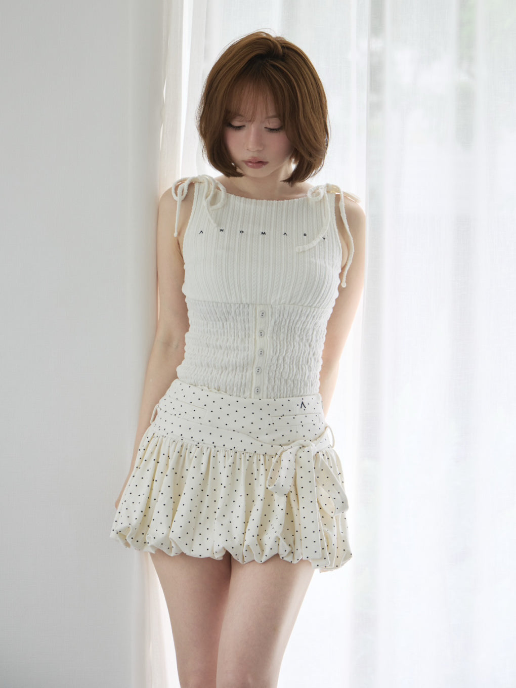 Posey balloon mini skirt