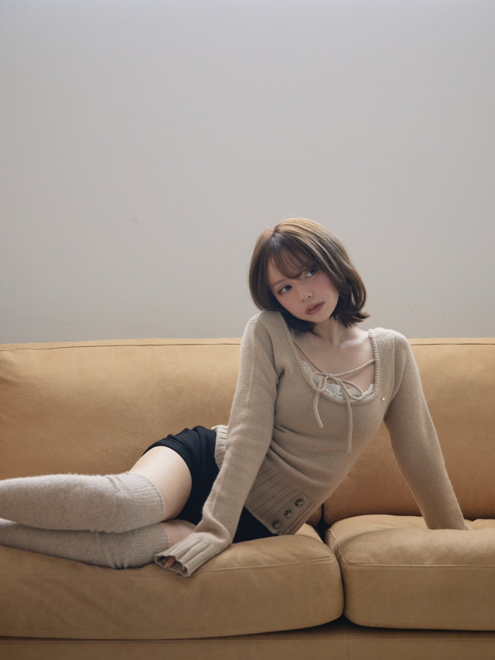 Mia lace layered tops