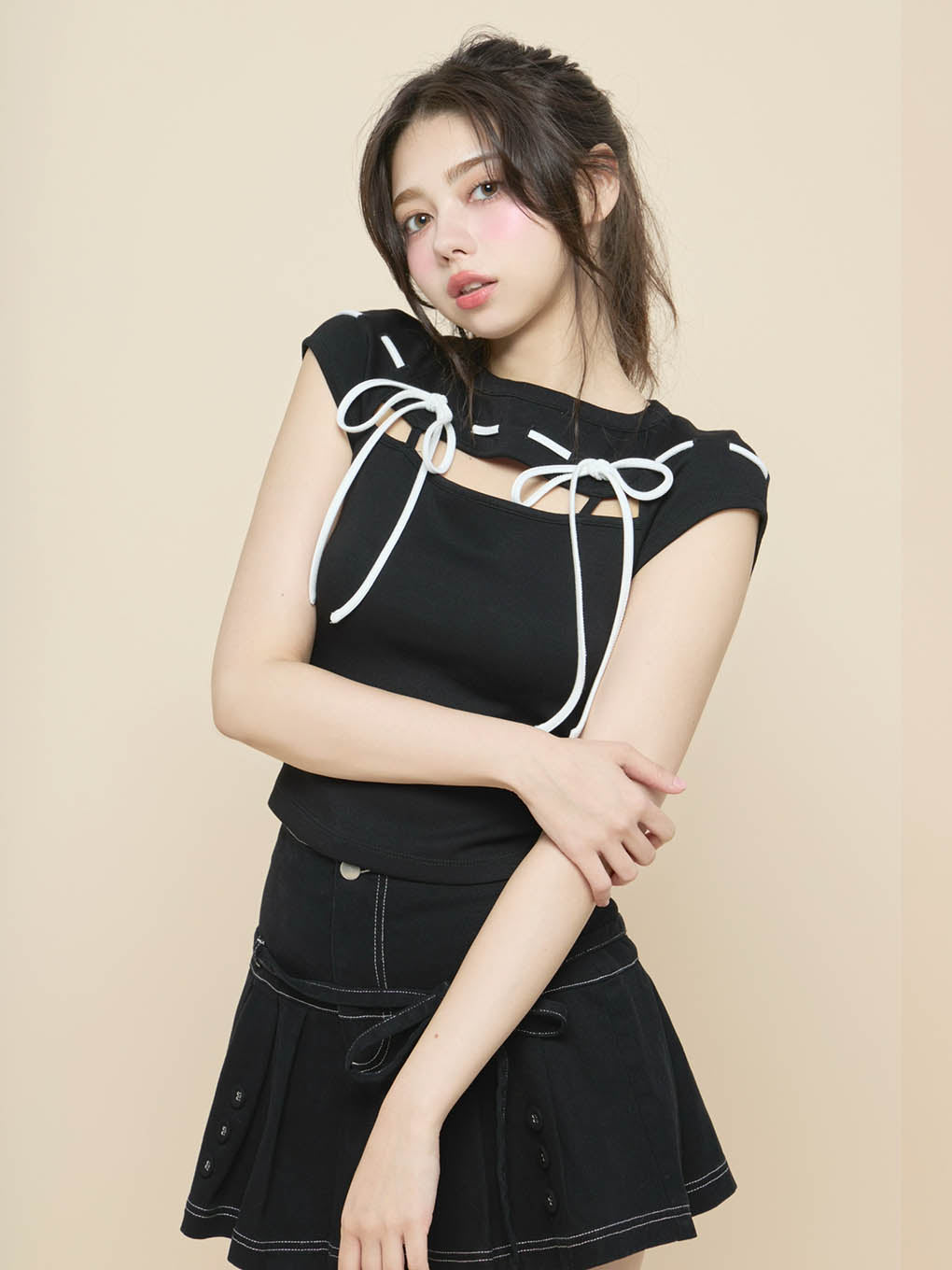 Gigi ribbon tops