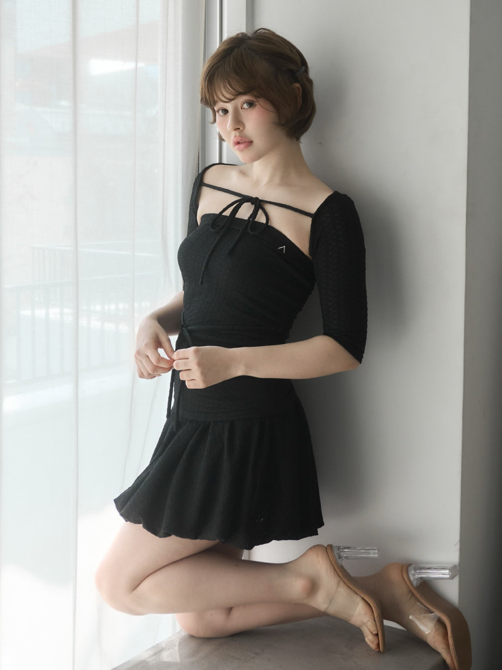 andmary Nini balloon skirt M Mサイズ ANDMARY】Nina balloon skirt set up