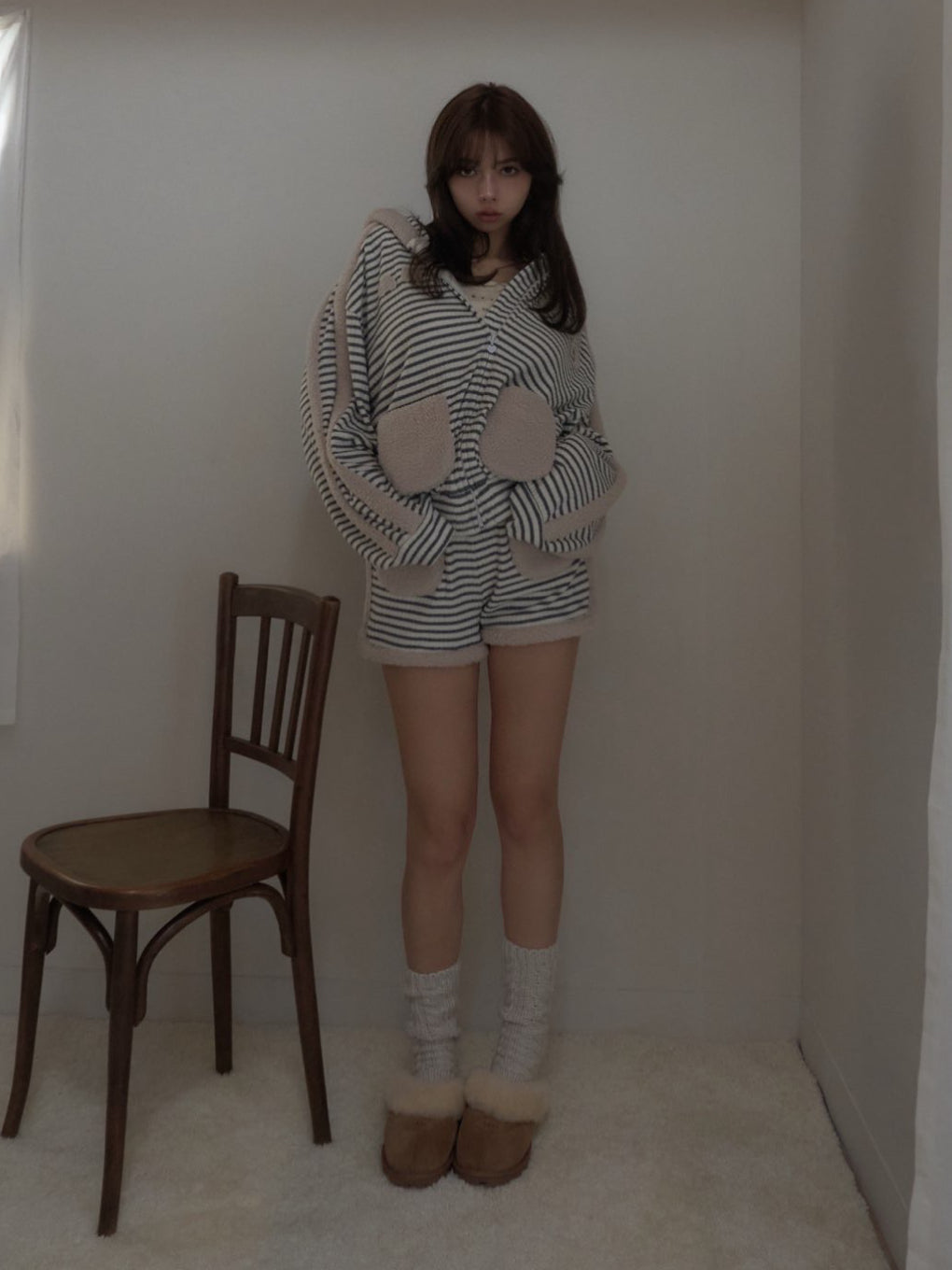 Merry border short pants