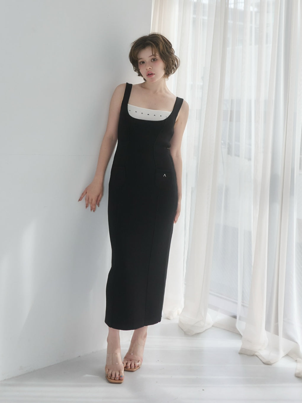 ワンピース andmary Zoe set long dress ANDMARY】Zoe set long dress