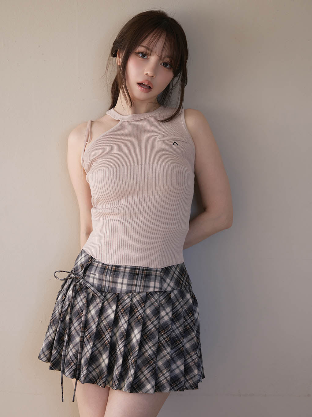 Jade highwaist mini skirt