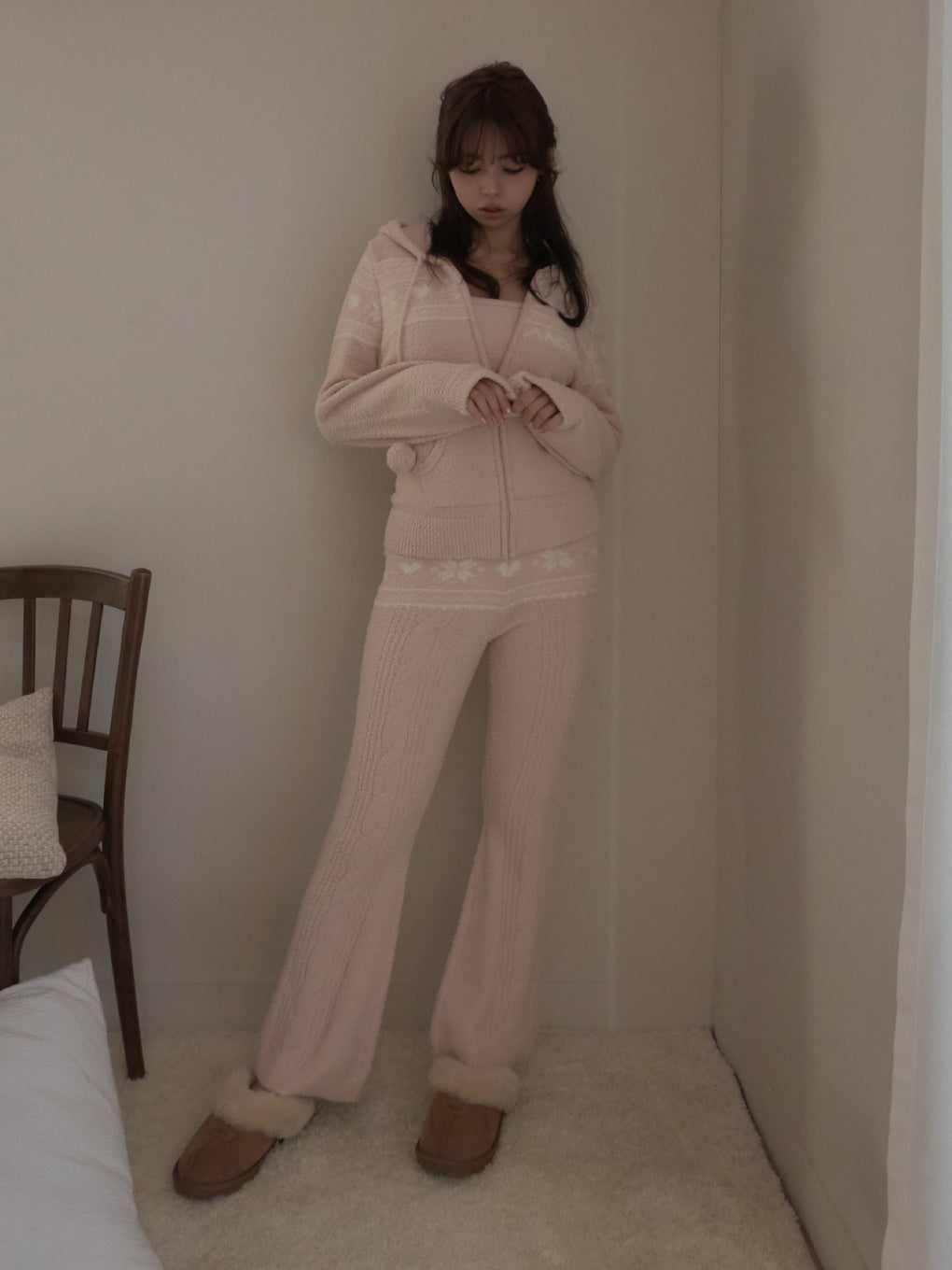 Eve knit nordic long pants