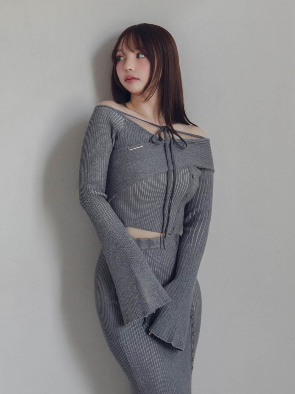 アンドマリー最終お値下げ♡andmary Bella knit skirt tops set