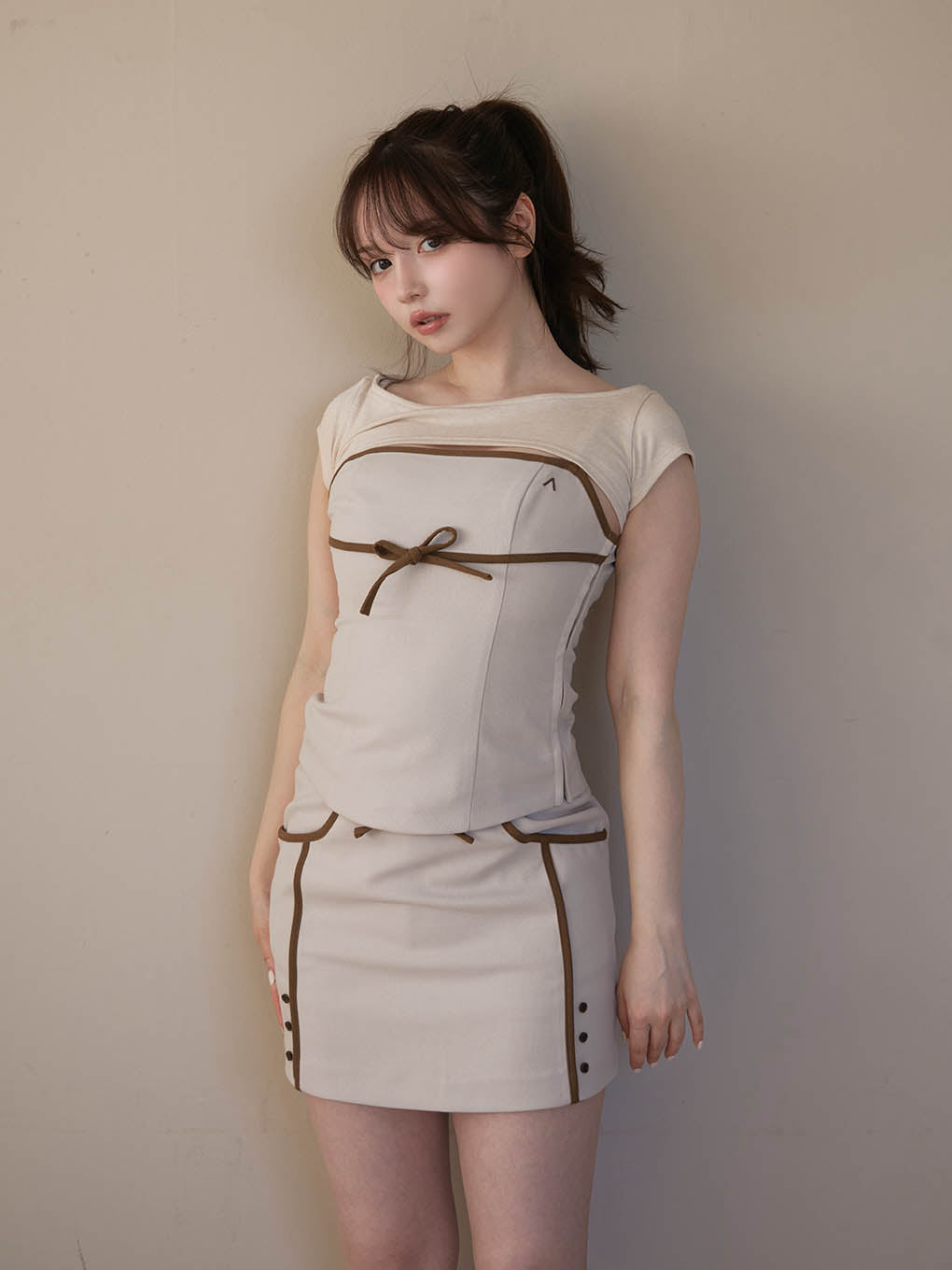 今ならほぼ即納！ Hana set layered トップス - トップス