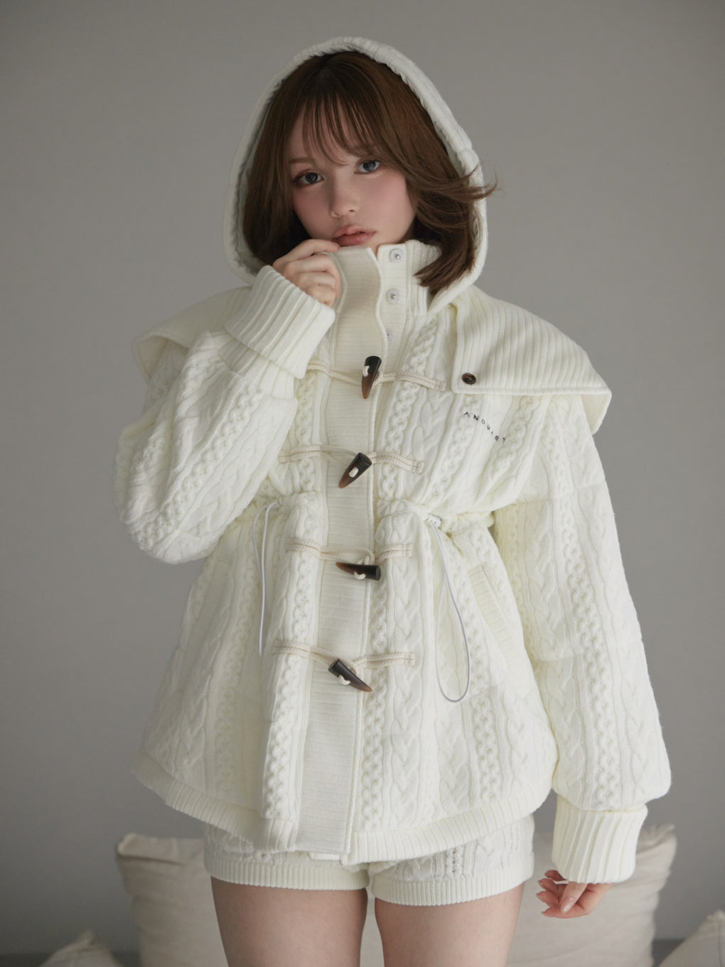 Mary quilting knit jacket