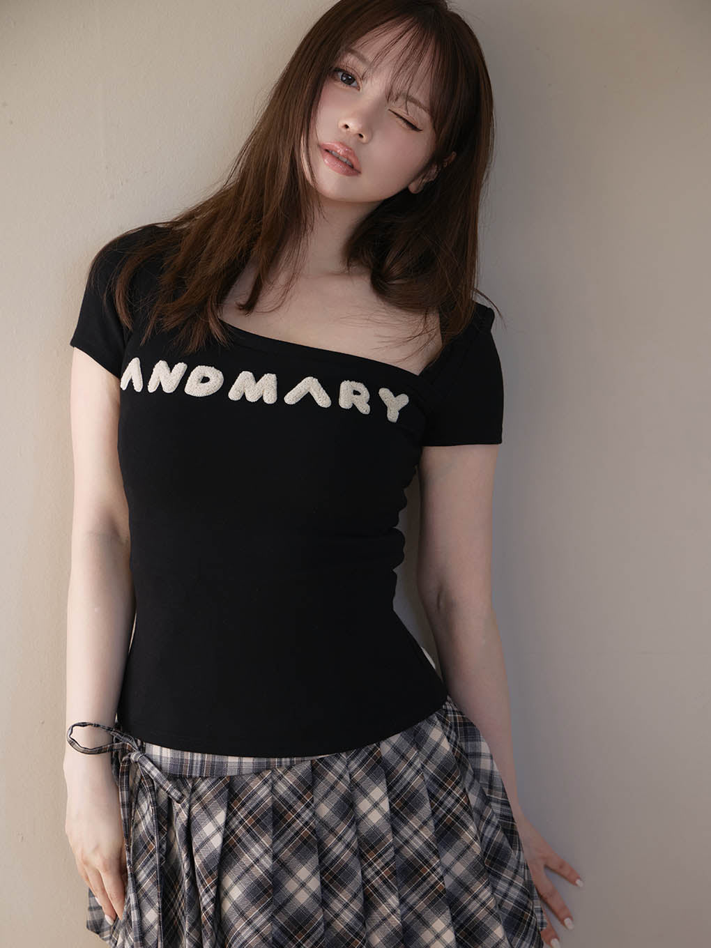Mary logo tops