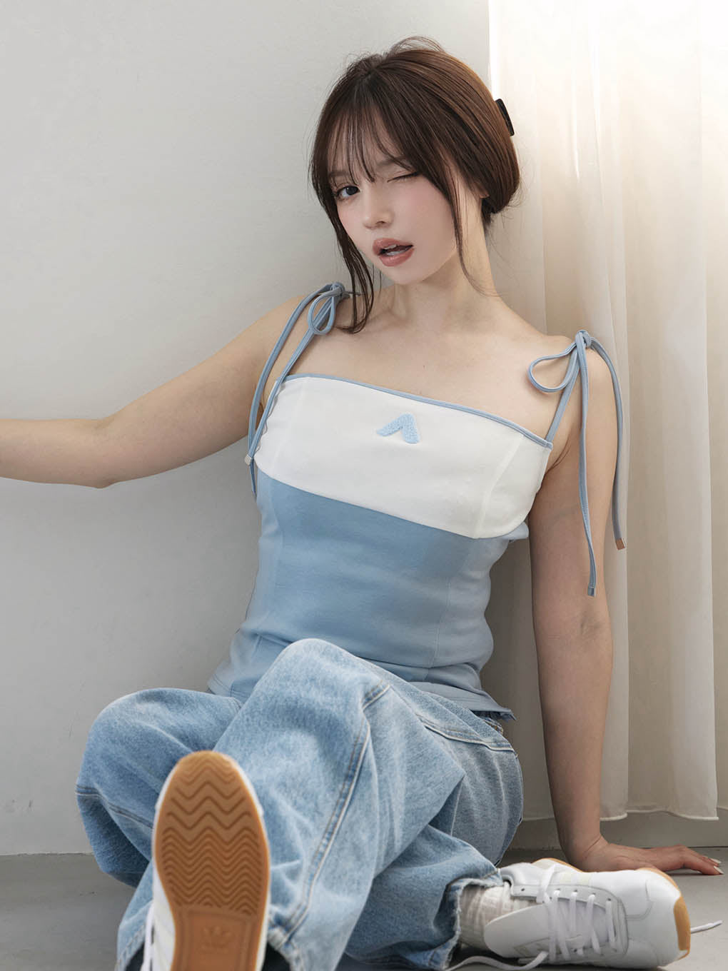 Sora bicolor camisole