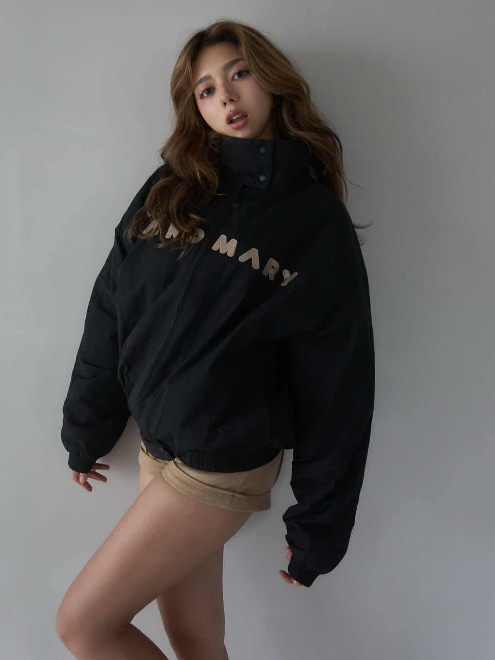 Mary logo bomber jacket