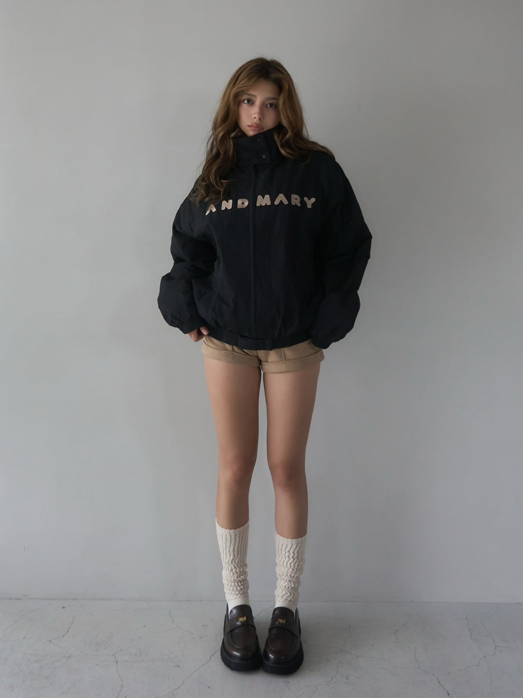 Mary logo bomber jacket