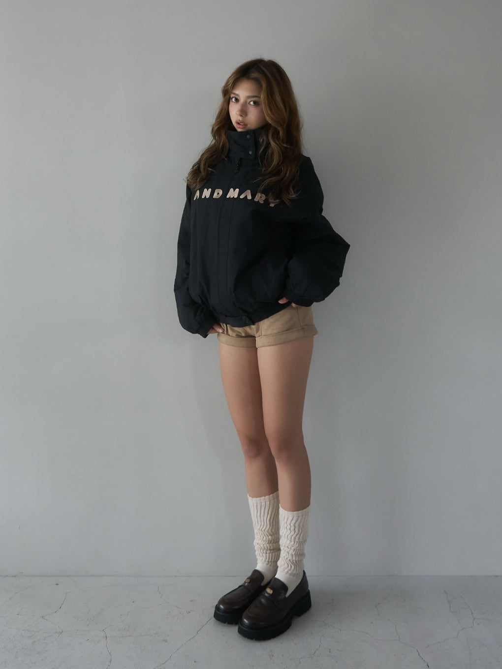 Mary logo bomber jacket