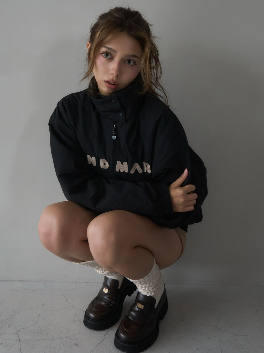Mary logo bomber jacket