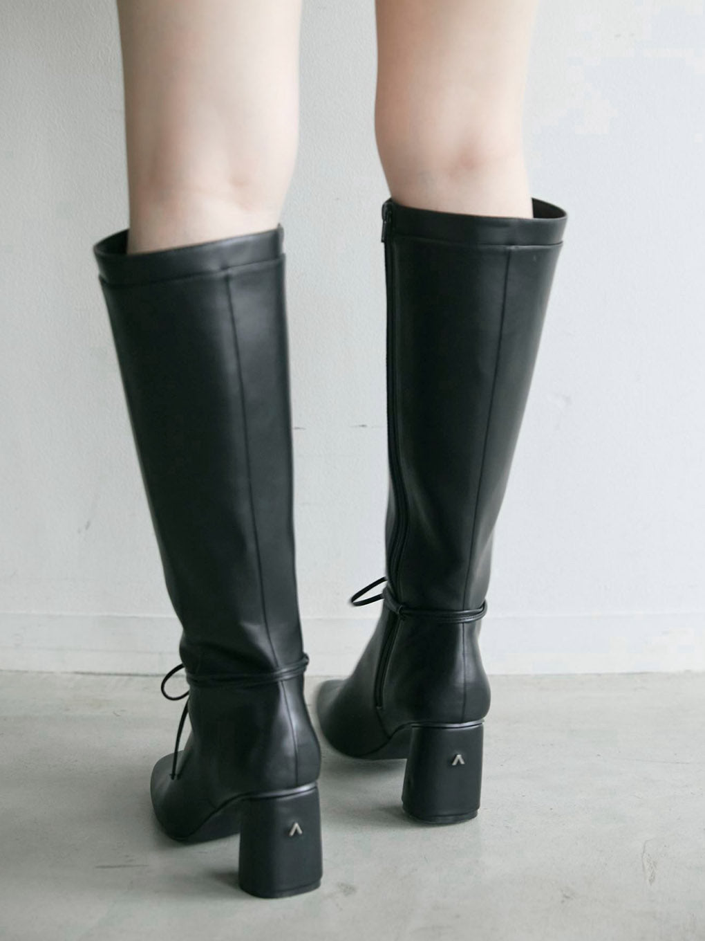 Elina ribbon long boots