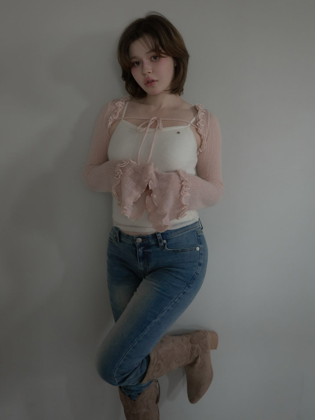 Nola frill set tops