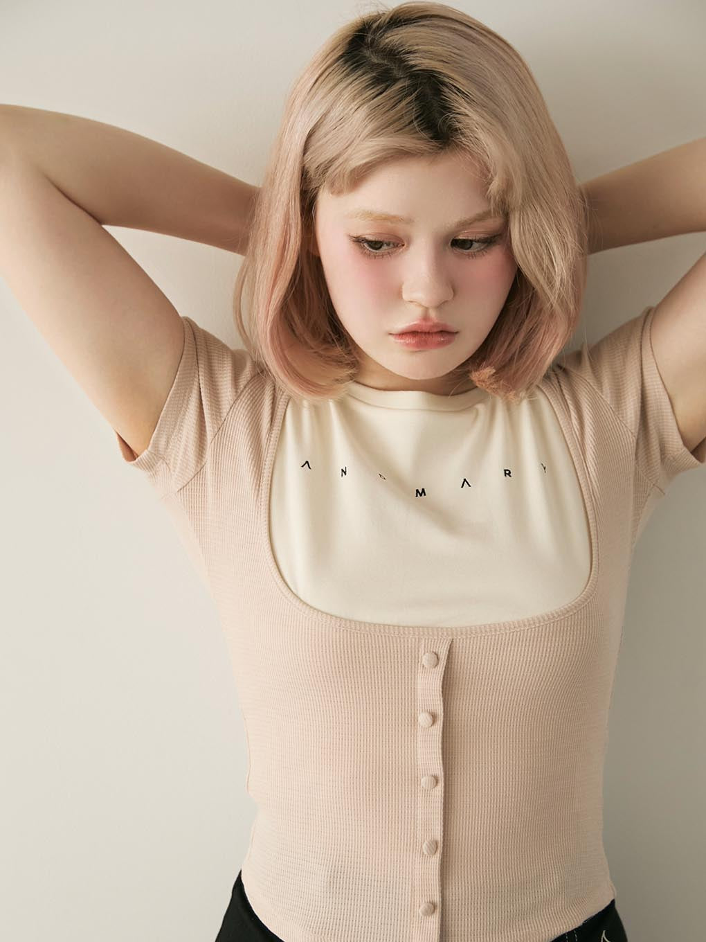Mary logo tops
