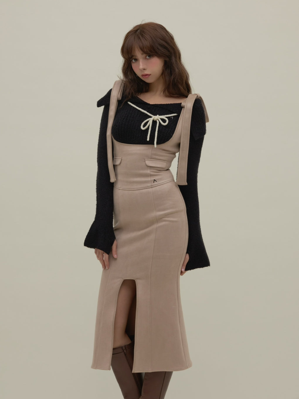 ANDMARY】Flora knit tops