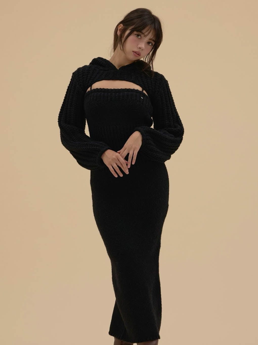 Leo hoodie set dress