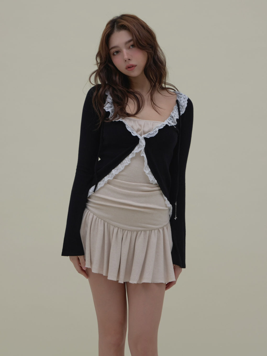 ANDMARY】Lilith gather set dress