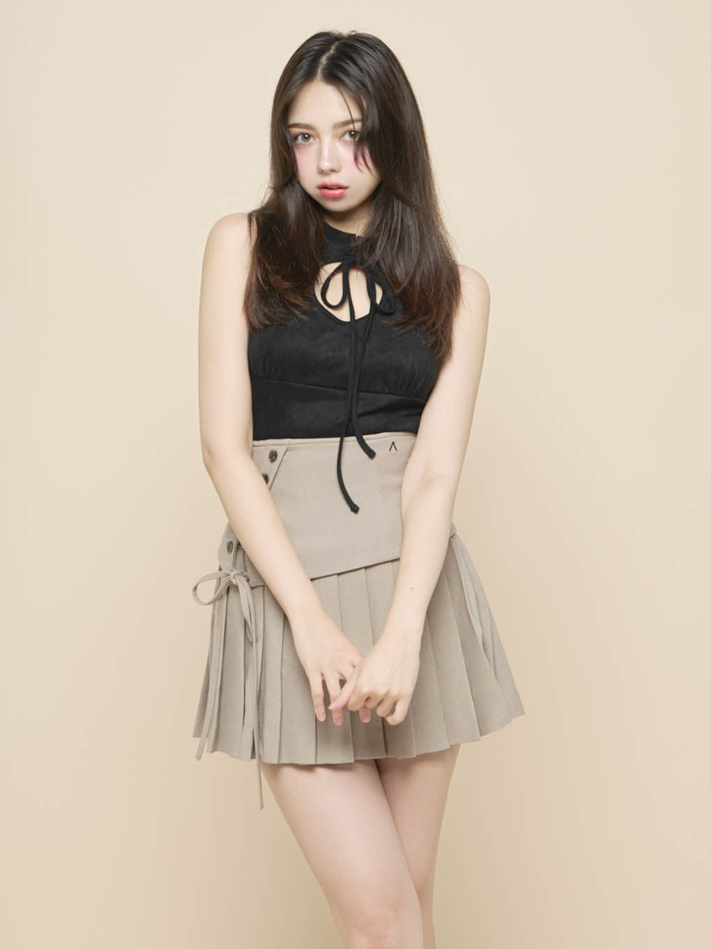 Jade highwaist mini skirt