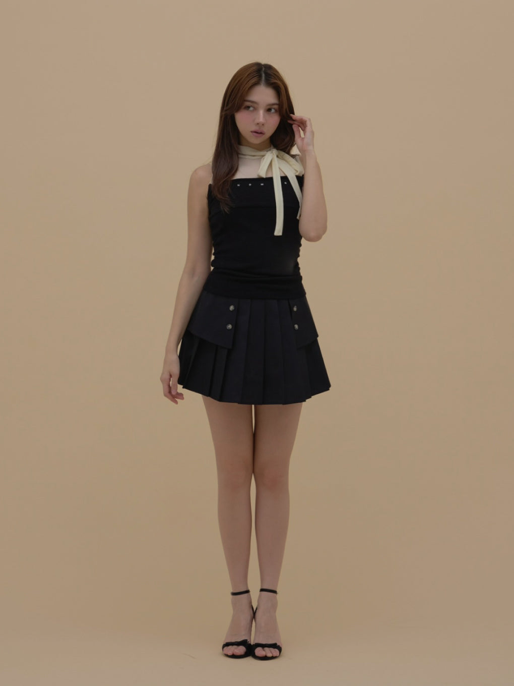 ANDMARY】Amy ribbon tops