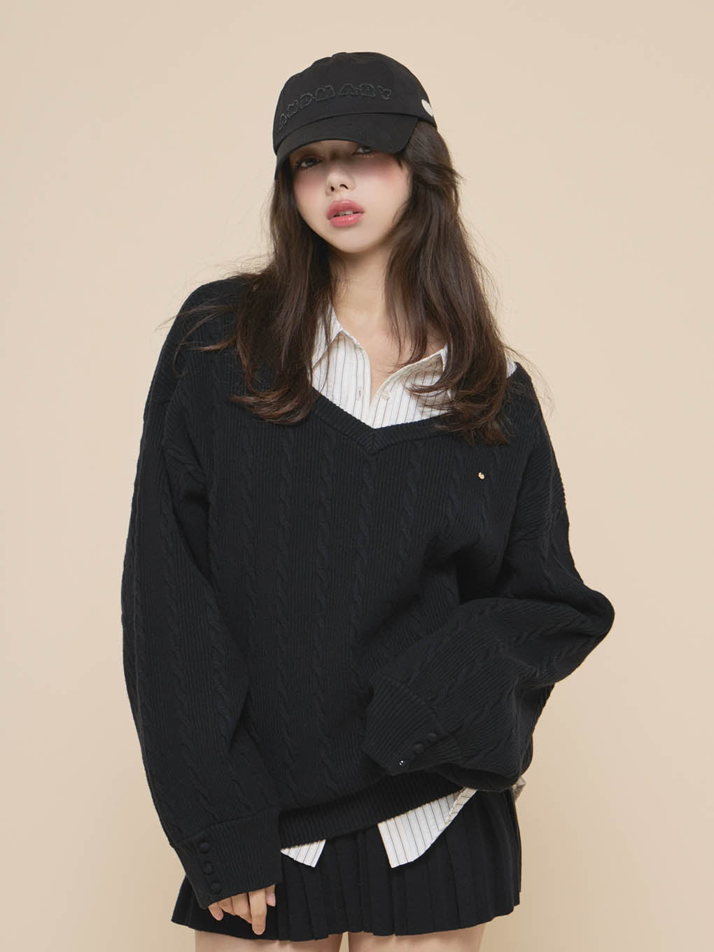Mary logo cap