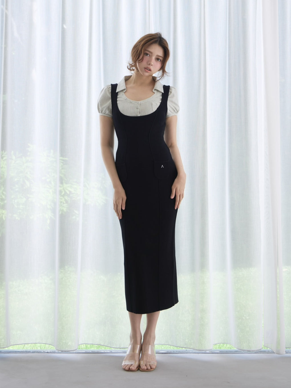 Zoe shirt set long dress