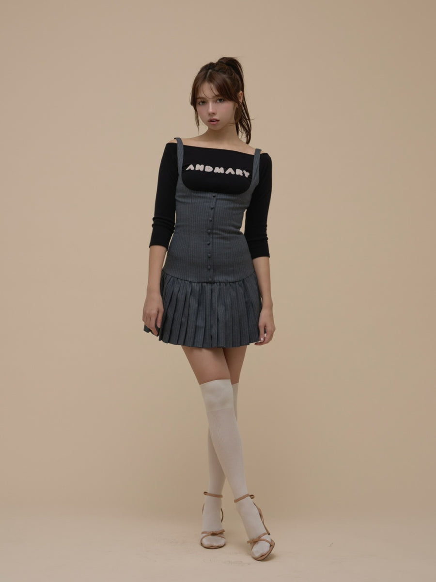 ANDMARY】Jade set mini dress