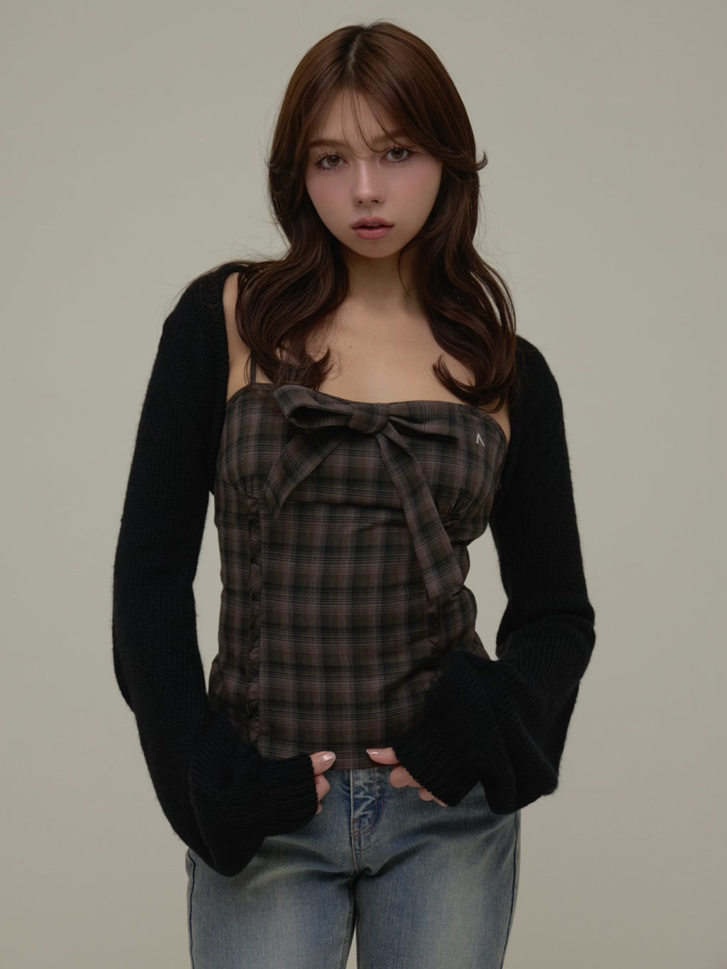 Tyla ribbon set tops