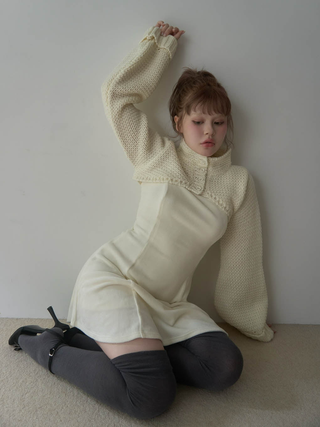 Zoey velour set dress